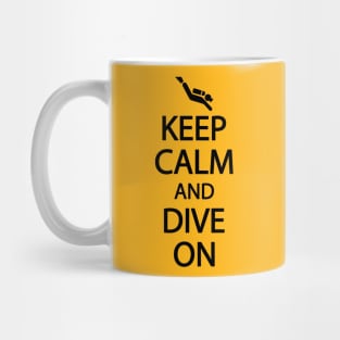 calm dive Mug